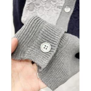 コピー 商品 通販コート元気な印象に プレミアム品質 秋冬は継続系のトレンドTHOM BROWNE