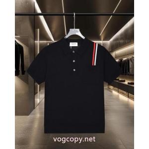 26AW お早目に トレンド感溢れる 今季爆発的な人気半袖poloTシャツ激安 通販 専門THOM BROWNE