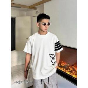ブランド 偽物 通販Tシャツビックシルエット 今すぐ欲しい 2026即旬な装いにTHOM BROWNE.