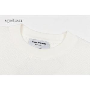 偽 ブランド THOM BROWNE最安値に挑戦 韓国人気 最新作入荷半袖Tシャツ