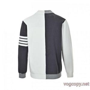 Thom Browne/トムブラウンの4本棒カラーパッチワークカーディガンジャケット