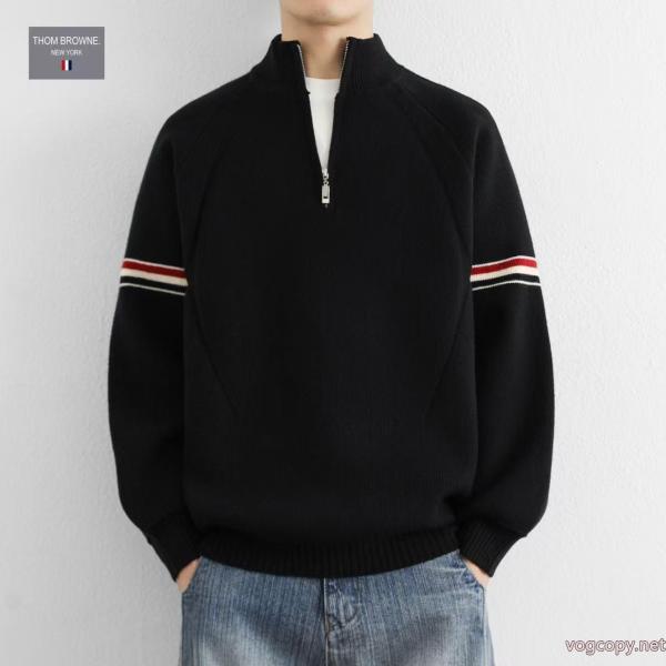 偽物 ブランド 販売セーターTHOM BROWNE販路限定モデル 速達発送 超HOT新品商品 0 