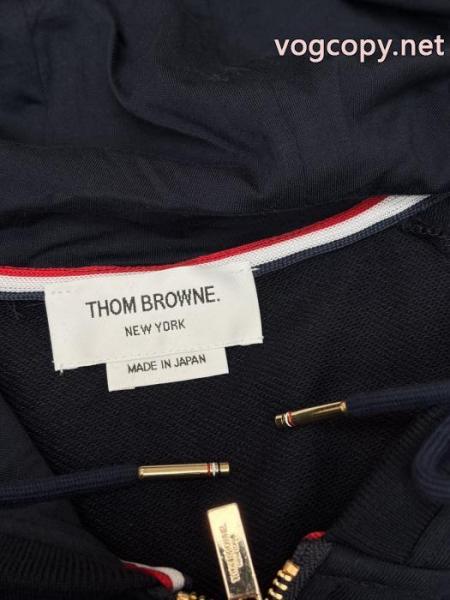 独創的なデザイン 26SS 異素材 ヴィンテージ感スーパー コピー 通販ジャケッTHOM BROWNE.. 4