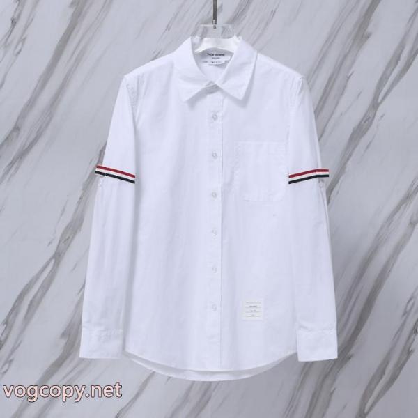 シャツセレブ愛用♪ 大人気!!完売前に 品良くおしゃれ ブランド コピー 激安THOM BROWNE.. 1