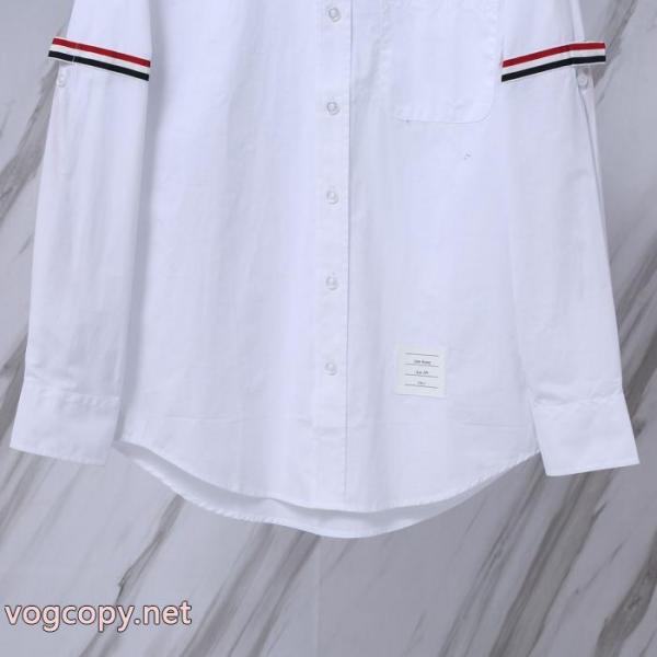 シャツセレブ愛用♪ 大人気!!完売前に 品良くおしゃれ ブランド コピー 激安THOM BROWNE.. 4