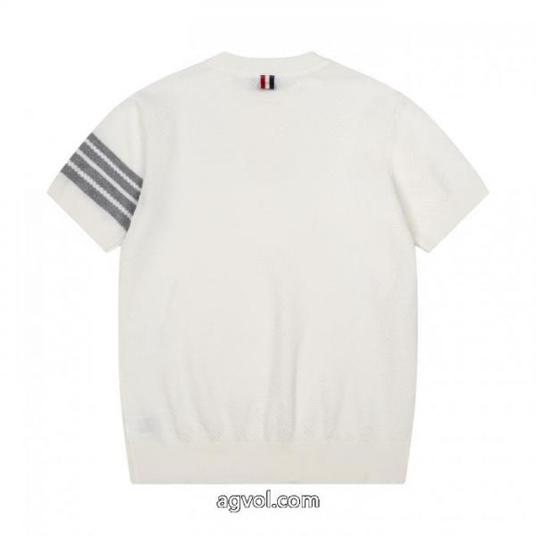 偽 ブランド THOM BROWNE最安値に挑戦 韓国人気 最新作入荷半袖Tシャツ 2