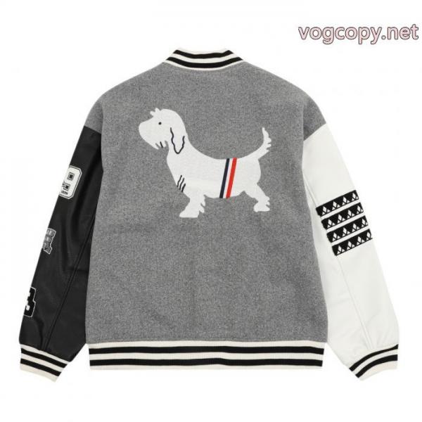 コピー ブランド新作入荷新品 若々しい雰囲気 セレブも多数愛用ジャケットTHOM BROWNE 4