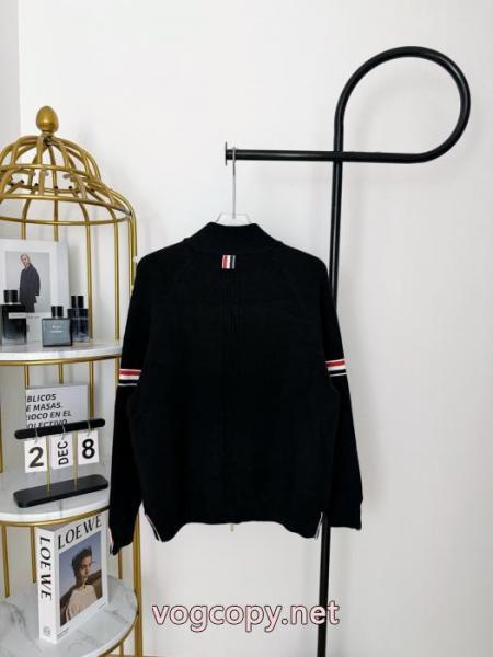 ニットコート新作限定 人気沸騰中 超激得正規品 最高品質かつ最安値スーパー コピー 安心THOM BROWNE 3