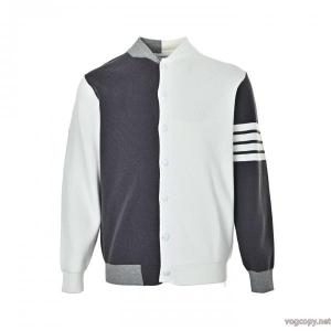 Thom Browne/トムブラウンの4本棒カラーパッチワークカーディガンジャケット